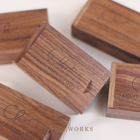 Mahogany Wooden USB Flash Drive