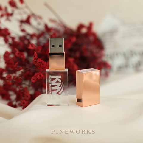 Personalized Crystal USB Flash Drives