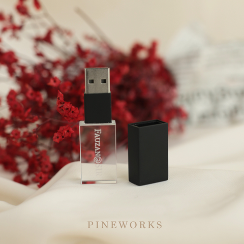 Personalized Crystal USB Flash Drives
