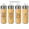 Personalized Smart Bamboo Thermal Flask
