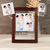 Mahogany Wooden Photo Frame LED Night Lamp (Full Color)
