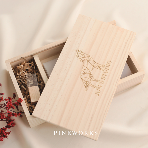 Maple 4R Wooden Box USB