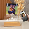Wireless Spotify Maple Wooden Full Color LED Night Lamp