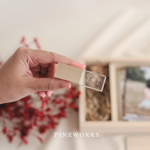 Maple 4R Wooden Box USB