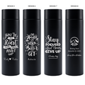 Personalised Smart Flask with Name Engraving (Black)