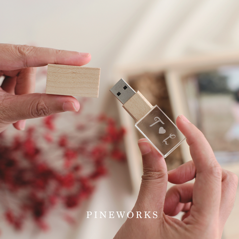 Maple 4R Wooden Box USB