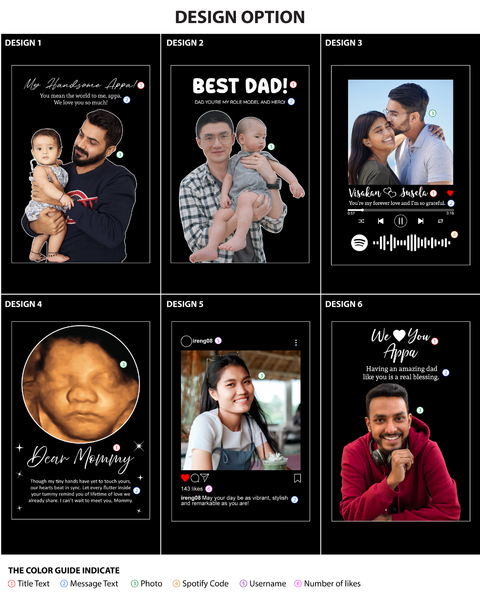 Maple Wooden Photo Frame LED Night Lamp (Full Color)