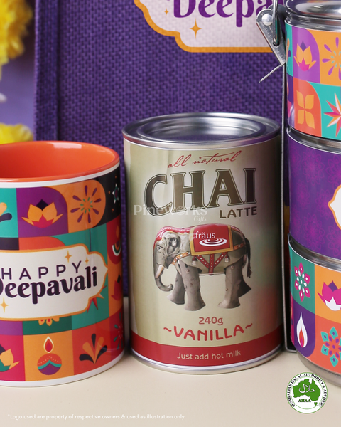 Deepavali Gift Bag 8 - Tiffin Set, Mug & Chai