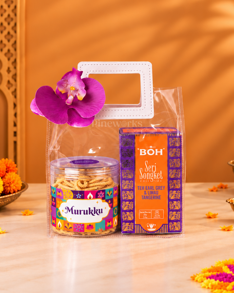 Deepavali Gift Bag 2 - Murukku & Tea