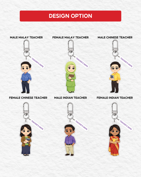 [TEACHER'S DAY 2026] Teacher Name Acrylic Keychain