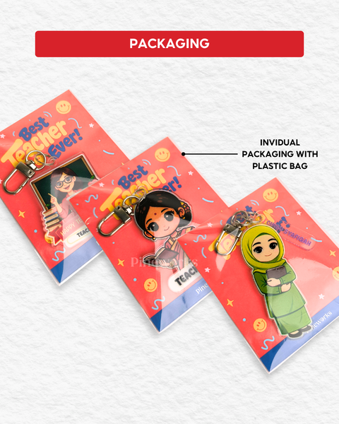 [TEACHER'S DAY 2026] Classroom Teacher Name Acrylic Keychain