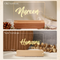 New! Wireless Maple Wooden Name Plaque LED Night Lamp