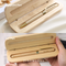 Personalised Maple Wooden Pen Set