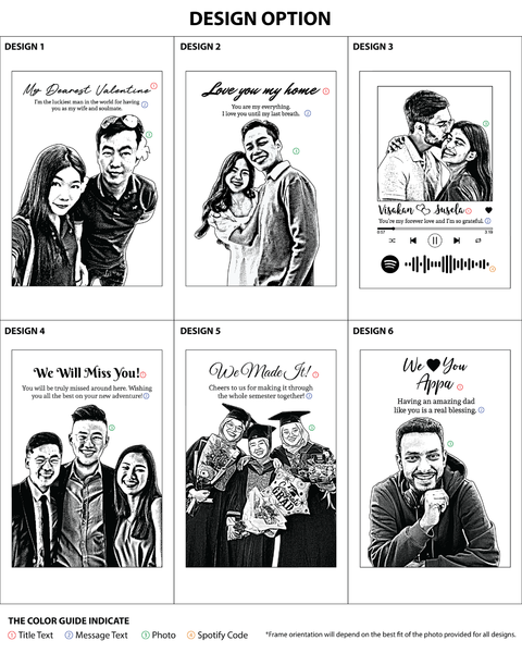 Maple Wooden Photo Frame LED Night Lamp