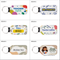 PU Name Printed Keychain