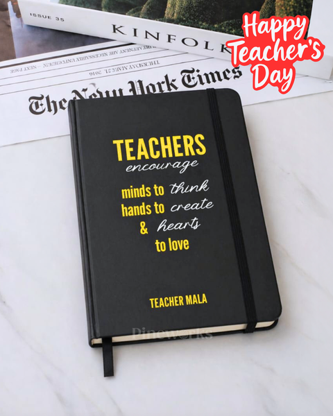 Journal Book with Name Personalisation