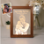 Mahogany Wooden Photo Frame LED Night Lamp