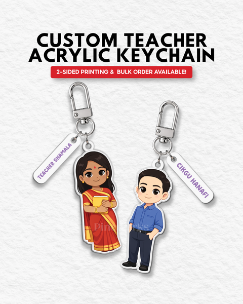 [TEACHER'S DAY 2026] Teacher Name Acrylic Keychain
