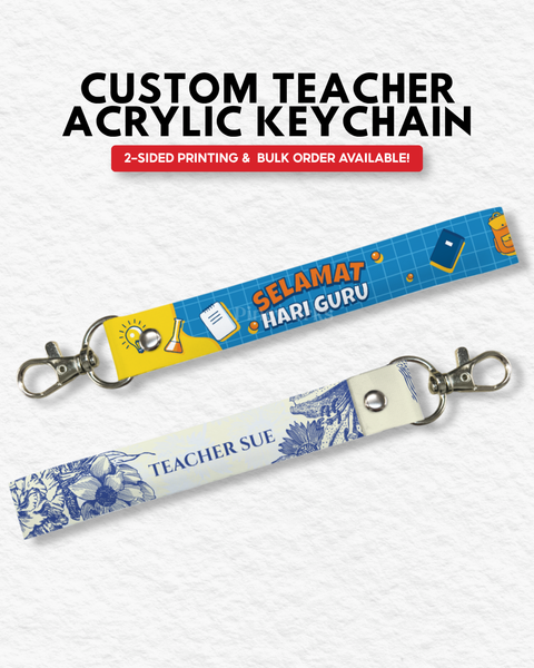 [TEACHER'S DAY 2026]  Teacher Name Lanyard Keychain