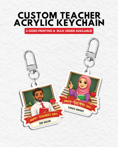 [TEACHER'S DAY 2026] Classroom Teacher Name Acrylic Keychain