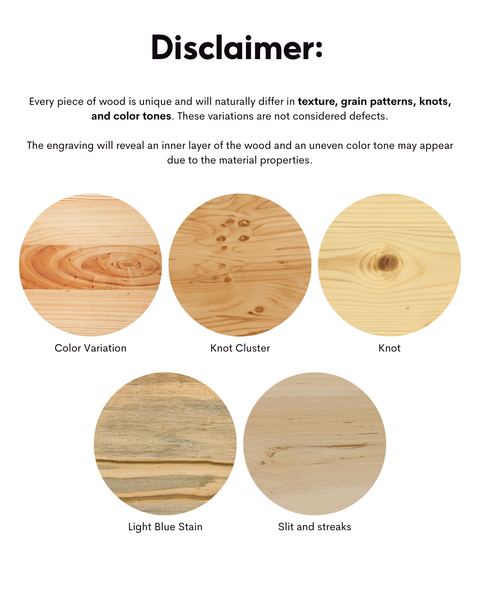 Wireless Maple Wooden Photo Plaque LED Night Lamp